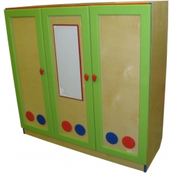 Шкаф игровой ЮЛЯ (3-х створчатый)